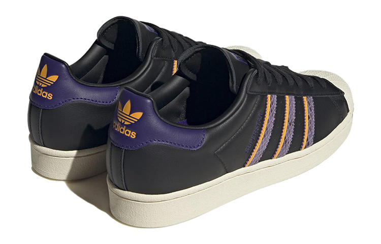 adidas Superstar 'Black Violet Fusion Snakeskin' 圖 4