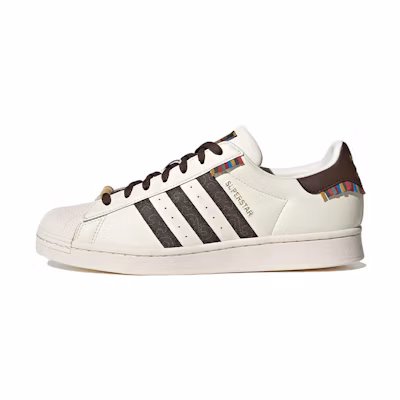 adidas Superstar 'Chalk White Brown'