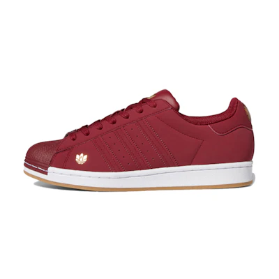 adidas Superstar 'Collegiate Burgundy Gum'
