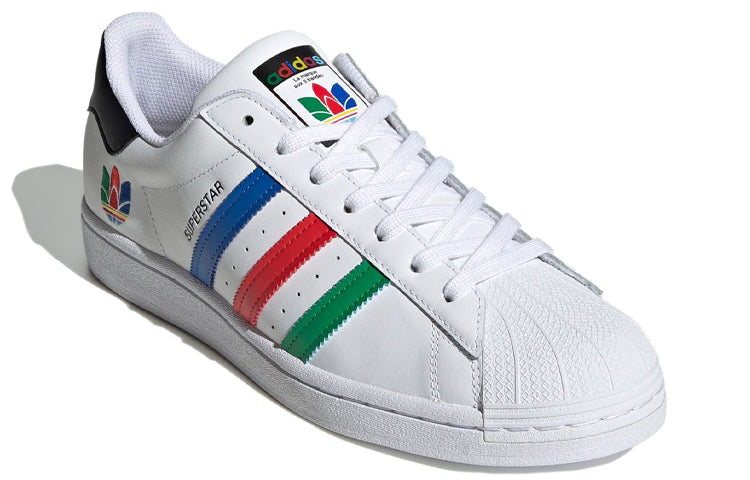 Lookbook adidas Superstar 'Trefoil Warna-Warni - Putih Awan' FU9521