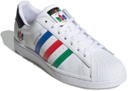 adidas Superstar 'Trefoil Warna-Warni - Putih Awan' FU9521 Lookbook adidas Superstar 'Trefoil Warna-Warni - Putih Awan' FU9521