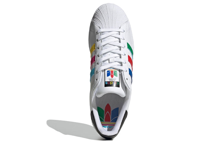 Purchase adidas Superstar 'Trefoil Warna-Warni - Putih Awan' FU9521