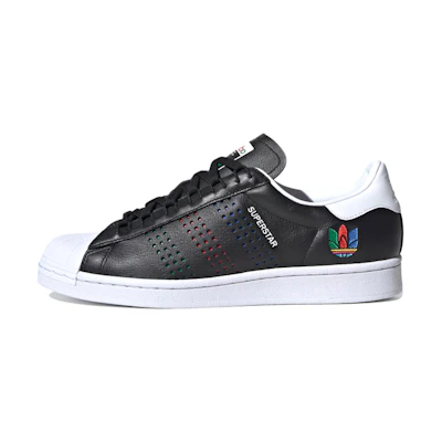 adidas Superstar 'Colorful Trefoil - Core Black'