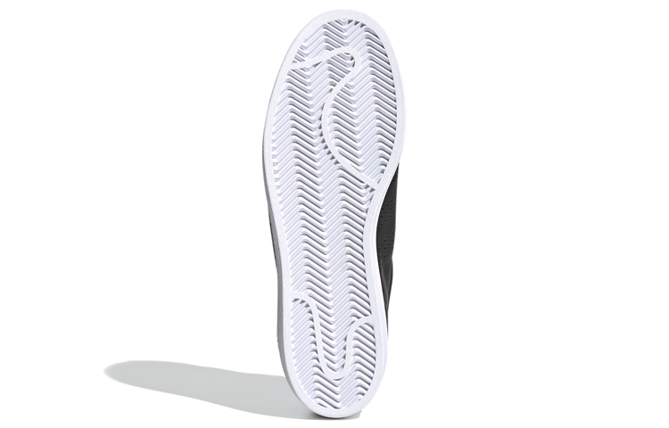 Details for adidas originals Superstar 貝殼頭鋸齒三條紋 低筒 膠皮鞋 男款 黑彩