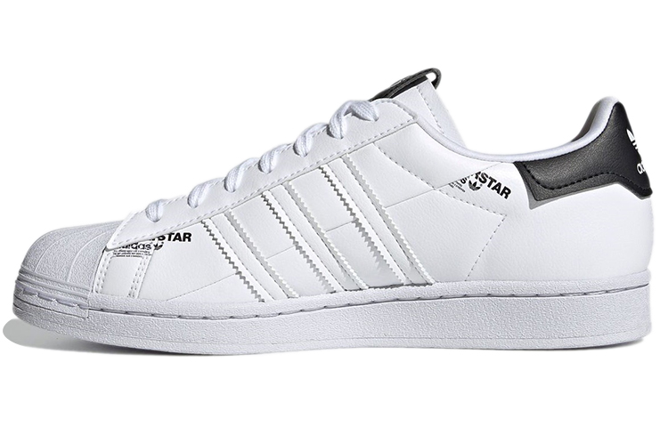 Buy adidas Originals 經典款 Superstar 白 黑色LOGO