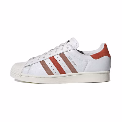 adidas Superstar 'Crystal White Preloved Red'
