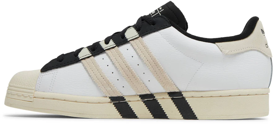 阿迪达斯Superstar "加长条纹" GX6025 Lookbook 阿迪达斯Superstar "加长条纹" GX6025