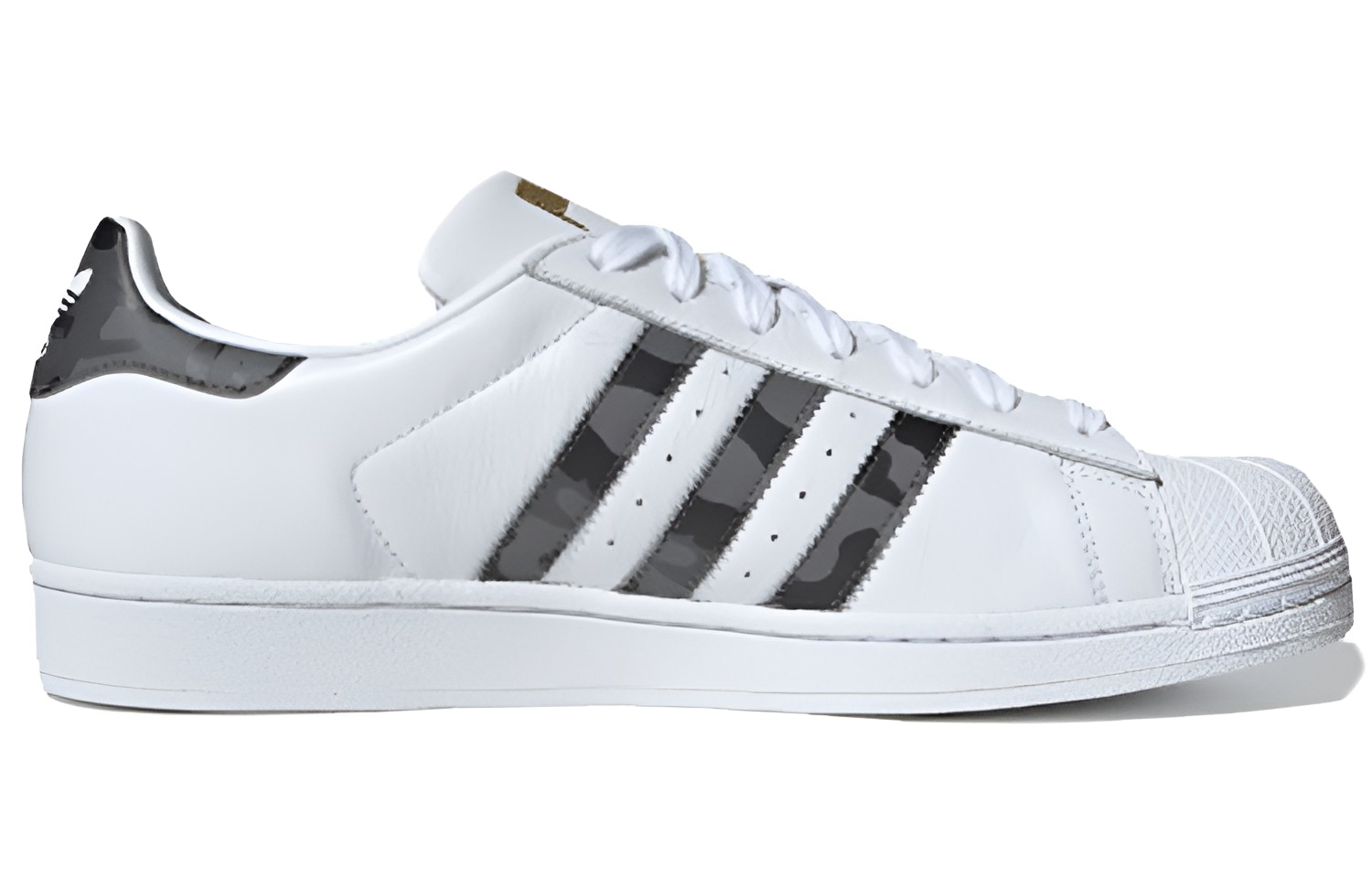 Order adidas originals Superstar 貝殼頭 復古休閒 防滑輕便 低筒 板鞋 男女同款 灰白
