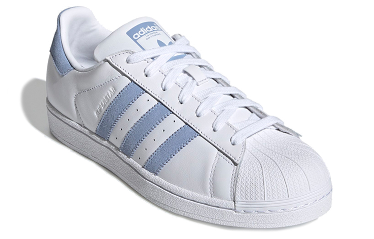 Lookbook adidas originals Superstar 潮流 滑板鞋 男女皆宜 白淡藍
