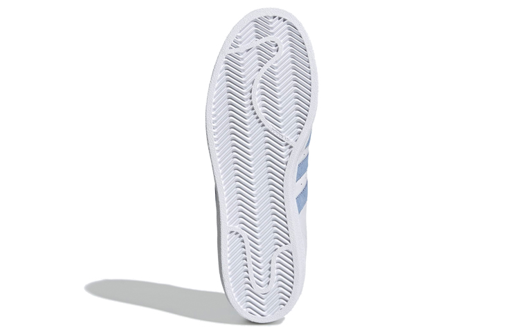 Details for adidas originals Superstar 潮流 滑板鞋 男女皆宜 白淡藍