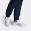 Sizing adidas originals Superstar 潮流 滑板鞋 男女皆宜 白淡藍