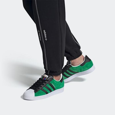 adidas Superstar 'Green Core Black' FW7844 Sizing adidas Superstar 'Green Core Black' FW7844