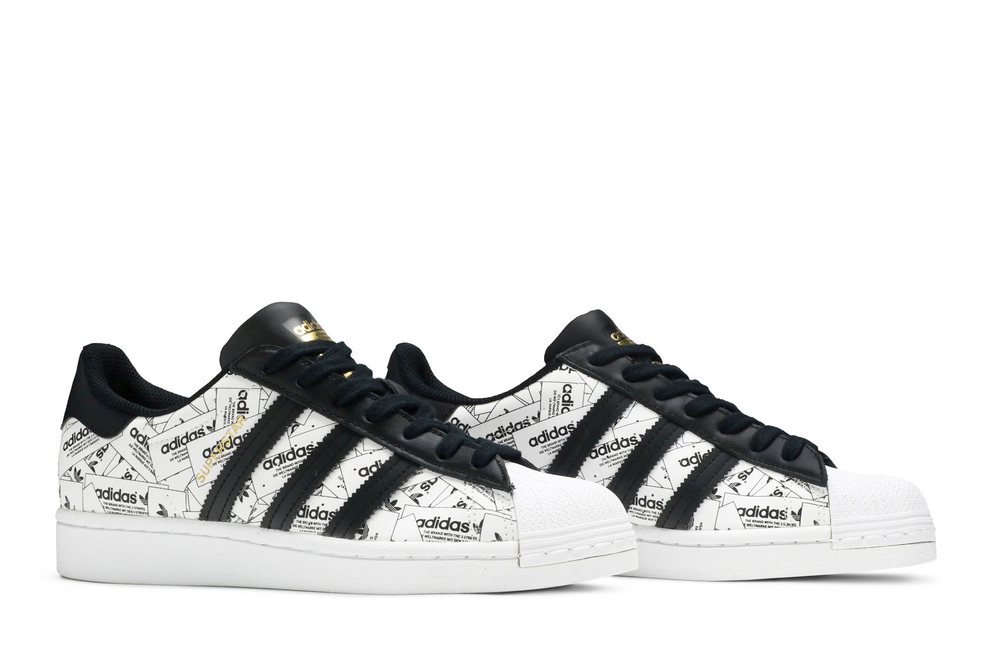 Cheap adidas Superstar 'Collage de Etiquetas' FV2819
