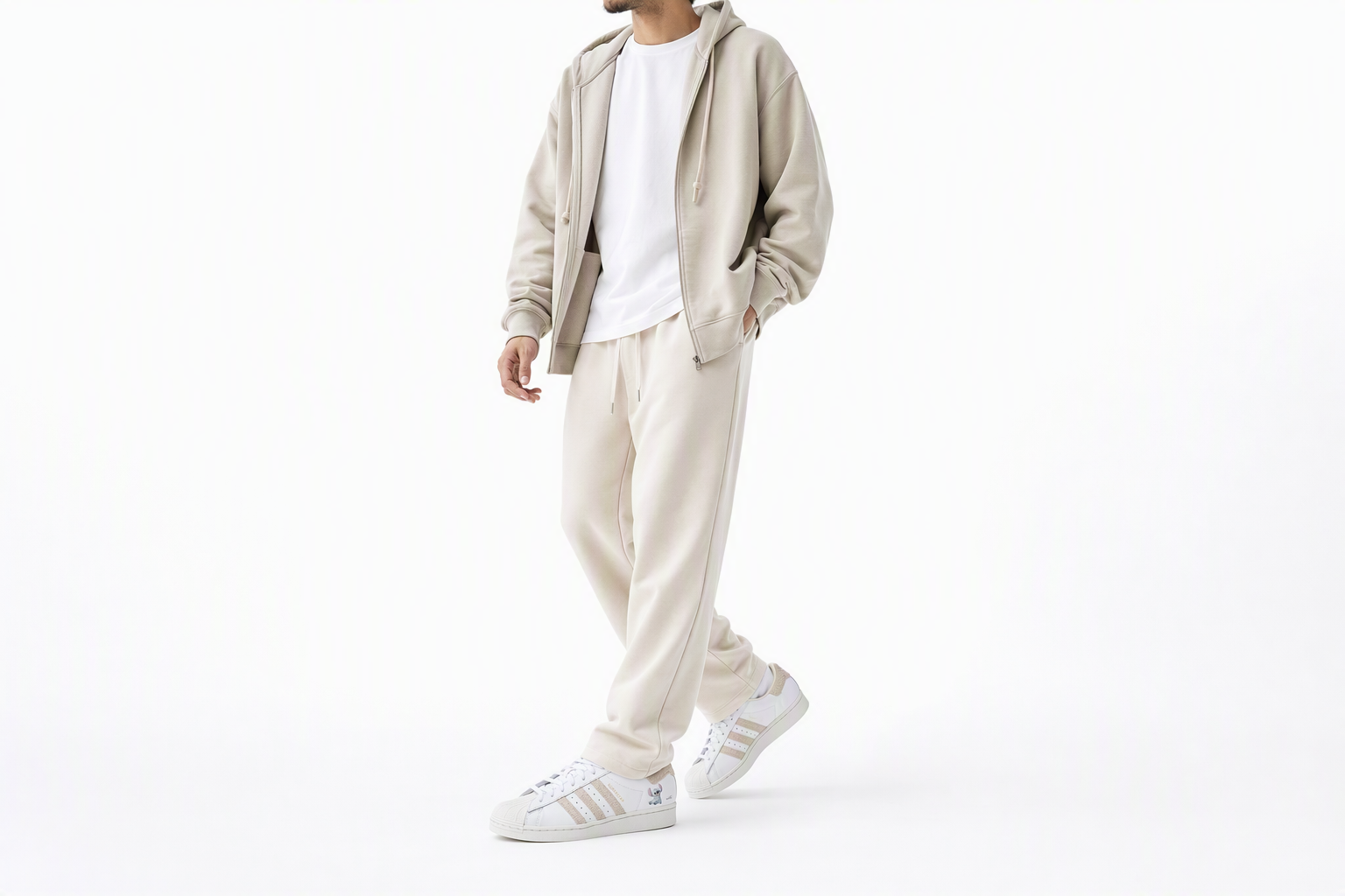 Order 아디다스 슈퍼스타 '릴로 & 스티치 화이트' HQ6356