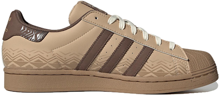 adidas Superstar 'Magic Beige Tribal' - Beige Magik Suku Kaum IF0505 Order adidas Superstar 'Magic Beige Tribal' - Beige Magik Suku Kaum IF0505