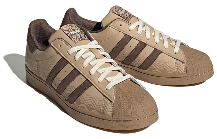 Lookbook adidas Superstar 'Magic Beige Tribal' - Beige Magik Suku Kaum IF0505