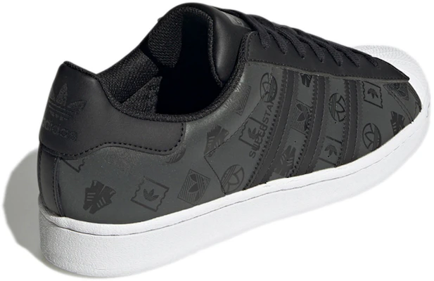 adidas Superstar 'Logo Monograma - Negro' GX8412 Shop adidas Superstar 'Logo Monograma - Negro' GX8412