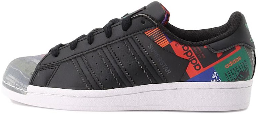 adidas Superstar 'Patch Logo Multi - Hitam' GX2716 Buy adidas Superstar 'Patch Logo Multi - Hitam' GX2716