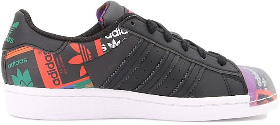 adidas Superstar 'Patch Logo Multi - Hitam' GX2716 Order adidas Superstar 'Patch Logo Multi - Hitam' GX2716