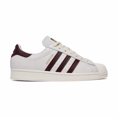 adidas Superstar 'Off White Maroon'