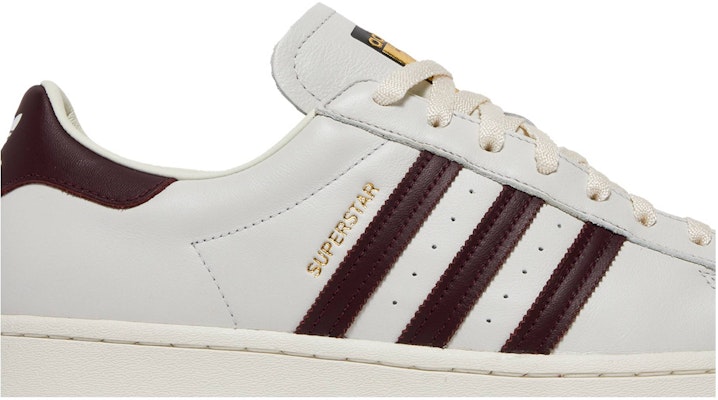adidas Superstar 'Putih Susu Marun' H68187 Order adidas Superstar 'Putih Susu Marun' H68187