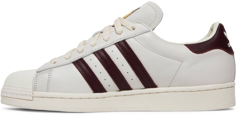 adidas Superstar 'Putih Susu Marun' H68187 Lookbook adidas Superstar 'Putih Susu Marun' H68187