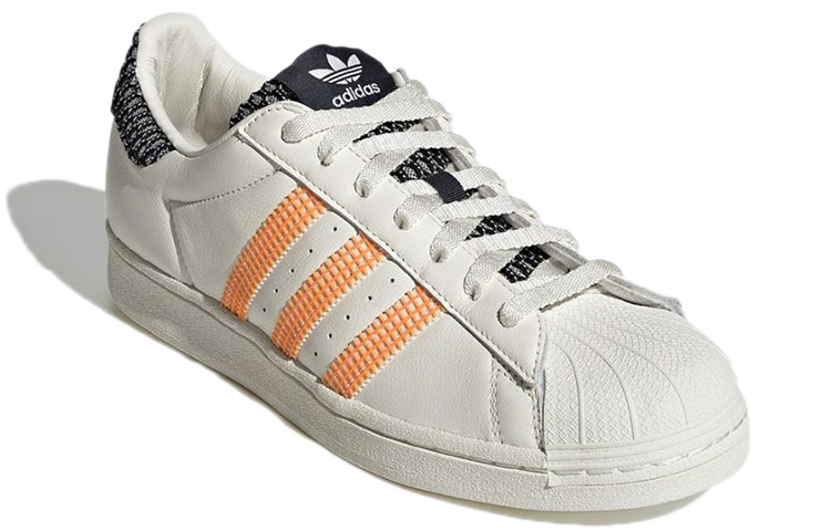 Lookbook adidas Superstar 'Off White Orange Rush' Terbaru GZ4376