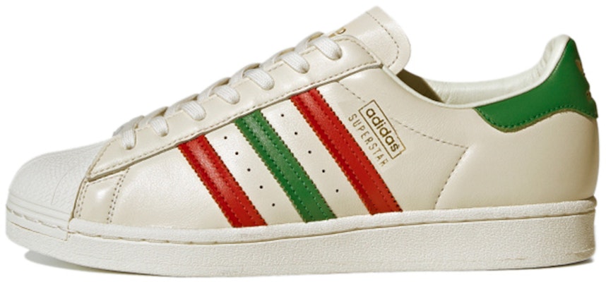 아디다스 슈퍼스타 '오프 화이트 스칼렛 그린' FZ5435 Buy 아디다스 슈퍼스타 '오프 화이트 스칼렛 그린' FZ5435