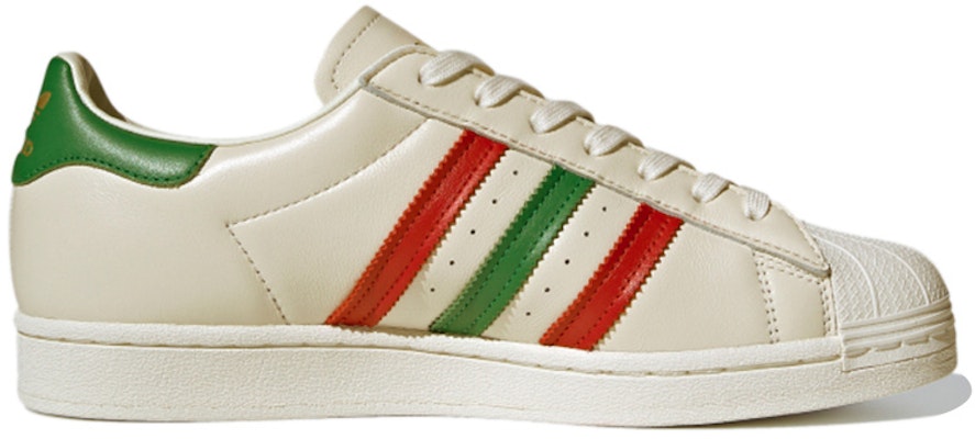 아디다스 슈퍼스타 '오프 화이트 스칼렛 그린' FZ5435 Order 아디다스 슈퍼스타 '오프 화이트 스칼렛 그린' FZ5435