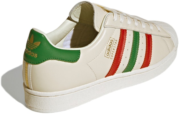 아디다스 슈퍼스타 '오프 화이트 스칼렛 그린' FZ5435 Shop 아디다스 슈퍼스타 '오프 화이트 스칼렛 그린' FZ5435