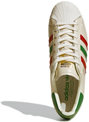 아디다스 슈퍼스타 '오프 화이트 스칼렛 그린' FZ5435 Purchase 아디다스 슈퍼스타 '오프 화이트 스칼렛 그린' FZ5435