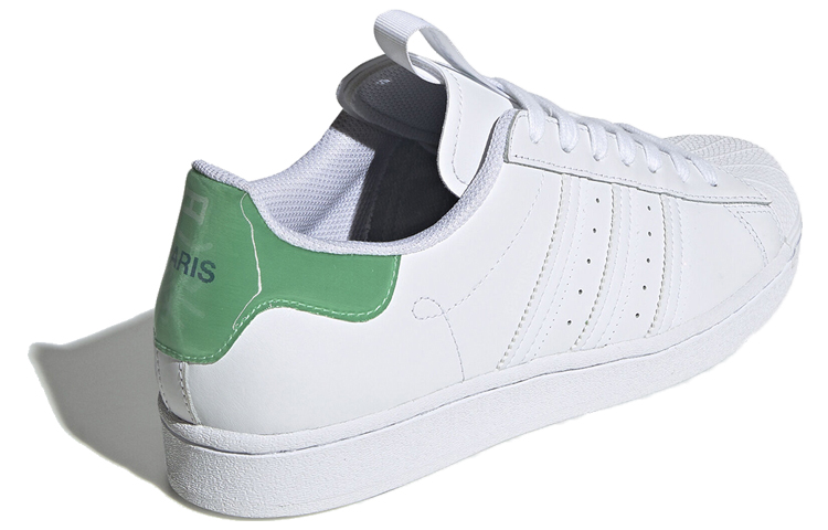 Lookbook adidas Originals Superstar 巴黎城市系列 复古休閒 板鞋 男女同款 白