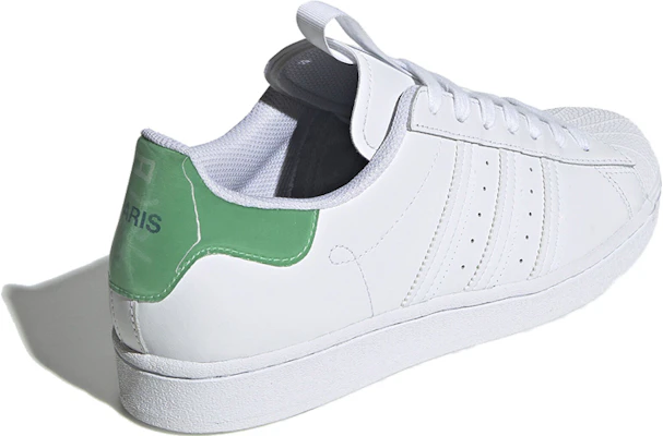 adidas Originals Superstar 巴黎城市系列 复古休閒 板鞋 男女同款 白 Lookbook adidas Originals Superstar 巴黎城市系列 复古休閒 板鞋 男女同款 白
