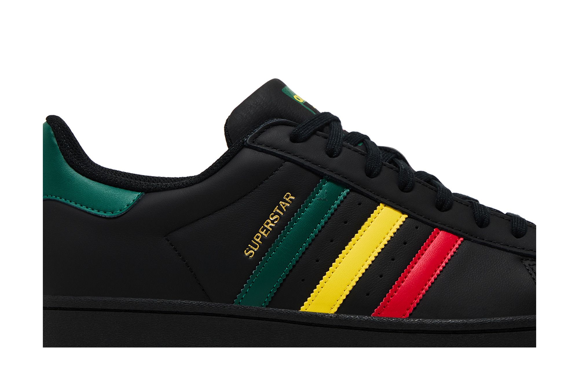 Order adidas Superstar 'Rasta - Hitam' IH3121