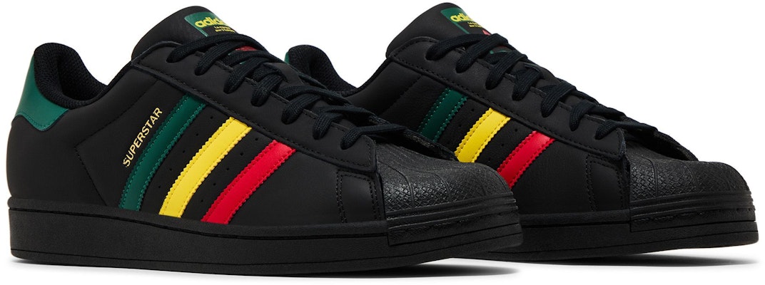 adidas Superstar 'Rasta - Hitam' IH3121 Cheap adidas Superstar 'Rasta - Hitam' IH3121