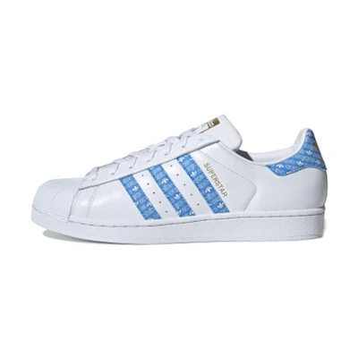 adidas Superstar 'Real Blue Logo Print'