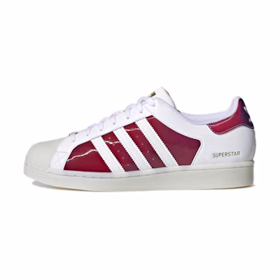 adidas Superstar 'Red Color-Shifting Print'