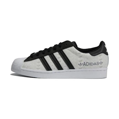 adidas Superstar 'RF Allover Logo - White Black'