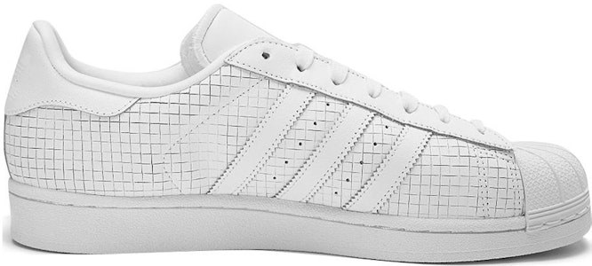 아디다스 슈퍼스타 '스코어드 레더 - 트리플 화이트' AQ8334 Order 아디다스 슈퍼스타 '스코어드 레더 - 트리플 화이트' AQ8334