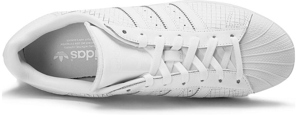 アディダス スーパースター "スコアレザー" トリプルホワイト AQ8334 Shop アディダス スーパースター "スコアレザー" トリプルホワイト AQ8334