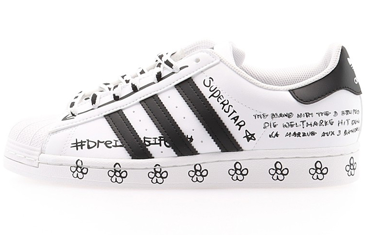 adidas Superstar 'Sharpie Pack - Graffiti White Black' GV9804