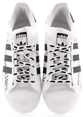 아디다스 슈퍼스타 '샤피 팩 - 그라피티 화이트 블랙' GV9804 Shop 아디다스 슈퍼스타 '샤피 팩 - 그라피티 화이트 블랙' GV9804