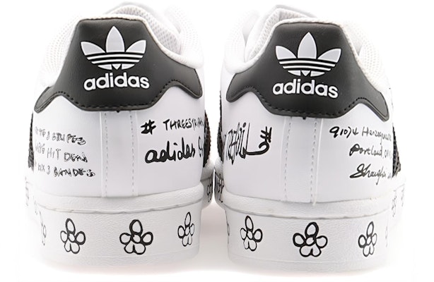 아디다스 슈퍼스타 '샤피 팩 - 그라피티 화이트 블랙' GV9804 Purchase 아디다스 슈퍼스타 '샤피 팩 - 그라피티 화이트 블랙' GV9804