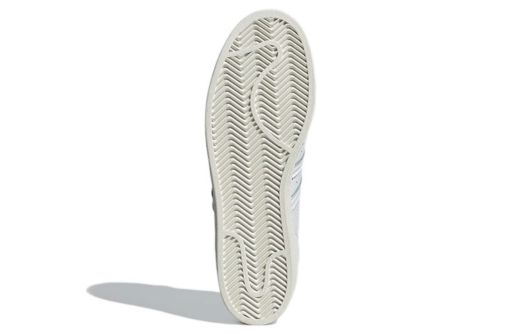 adidas Superstar 'Size Tag - Cloud White Brown' 圖 6