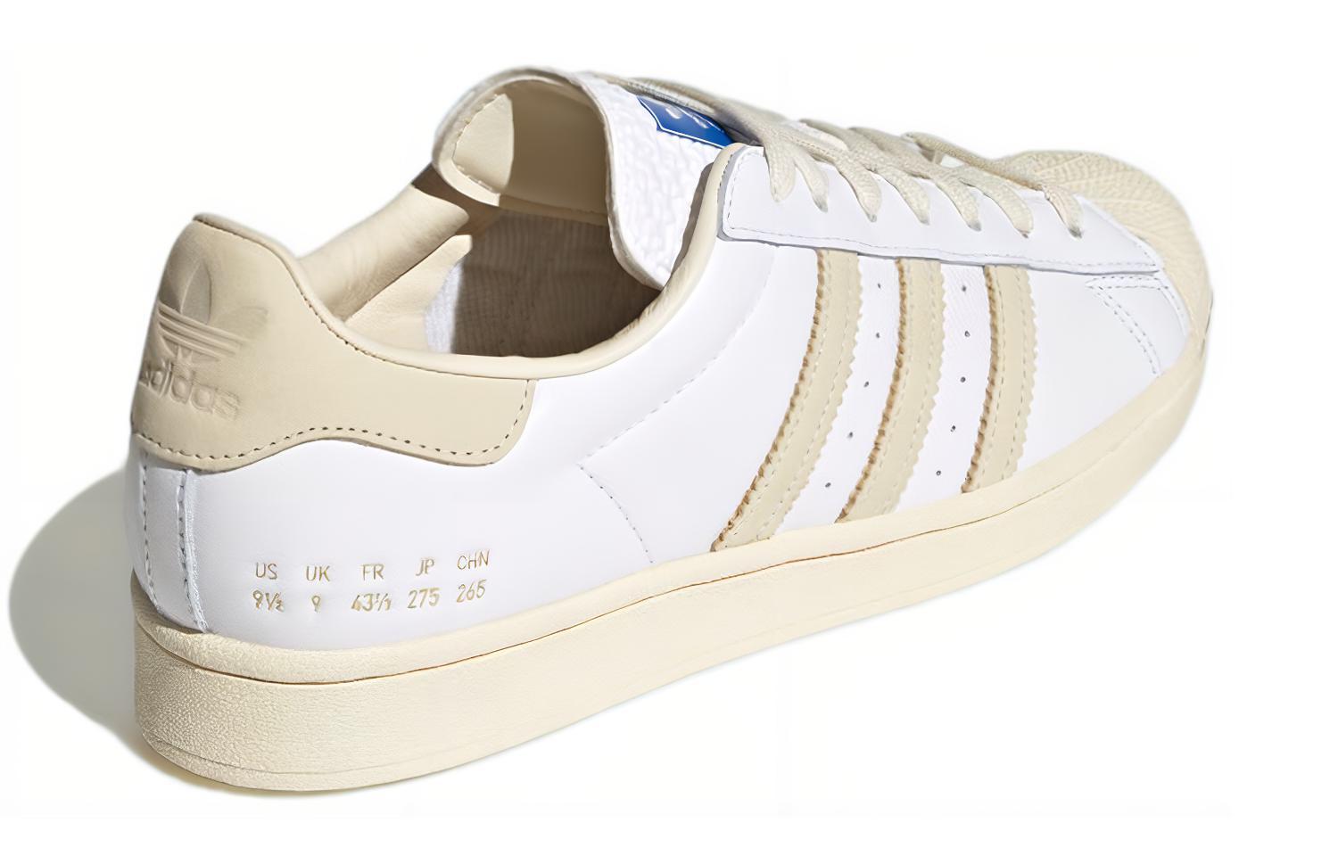 Buy adidas Superstar 'Size Tag Cream White' H05361 Novelship