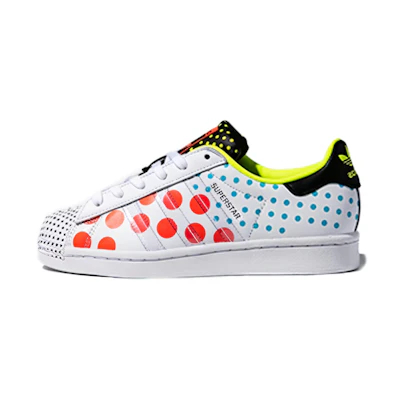 adidas Superstar 'Solar Red Polka'