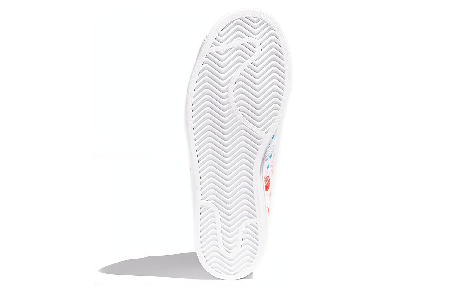 Purchase adidas originals Superstar 防滑耐磨 低筒 滑板鞋 男女同款 白紅藍