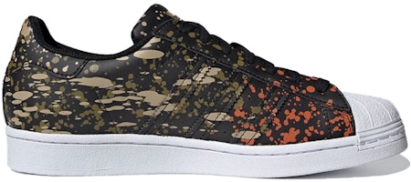 阿迪达斯Superstar '泼溅、飞溅和滴落 - 黑色' FX5538 Order 阿迪达斯Superstar '泼溅、飞溅和滴落 - 黑色' FX5538