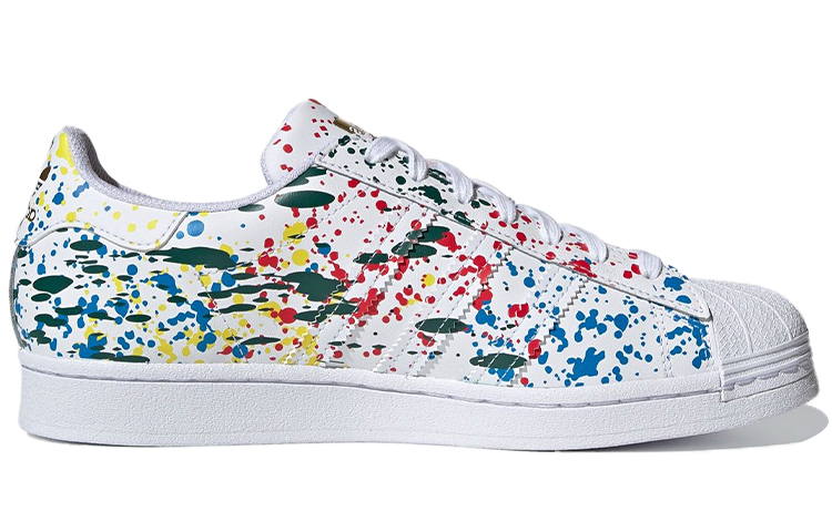 Order スーパースター 白 "スプラッシュ&ドリップ" FX5537