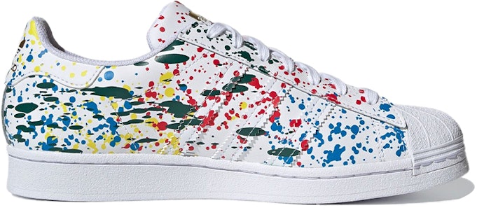 スーパースター 白 "スプラッシュ&ドリップ" FX5537 Order スーパースター 白 "スプラッシュ&ドリップ" FX5537